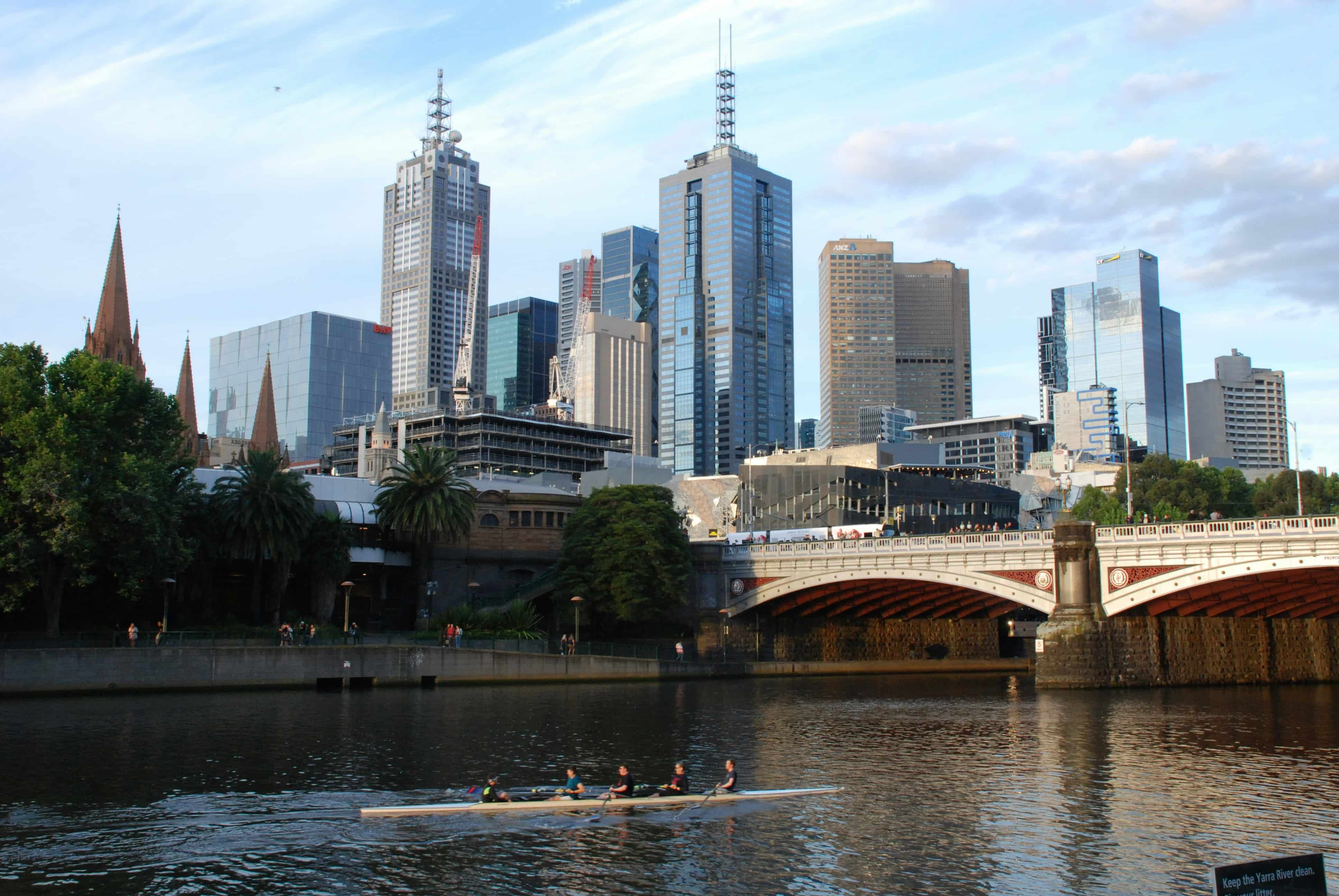 ARRIVAL IN MELBOURNE